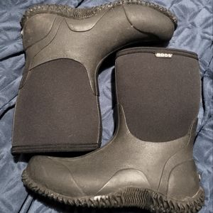 Women's classic mid bogs Boots, black